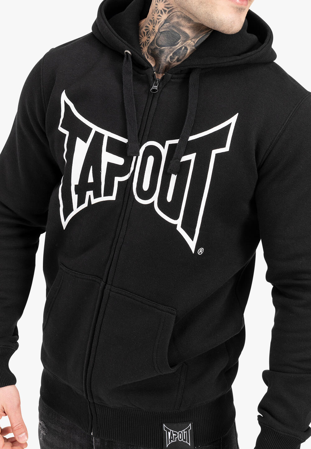 Felpa con cappuccio zip regolamentare Tapout Marfa 5/5