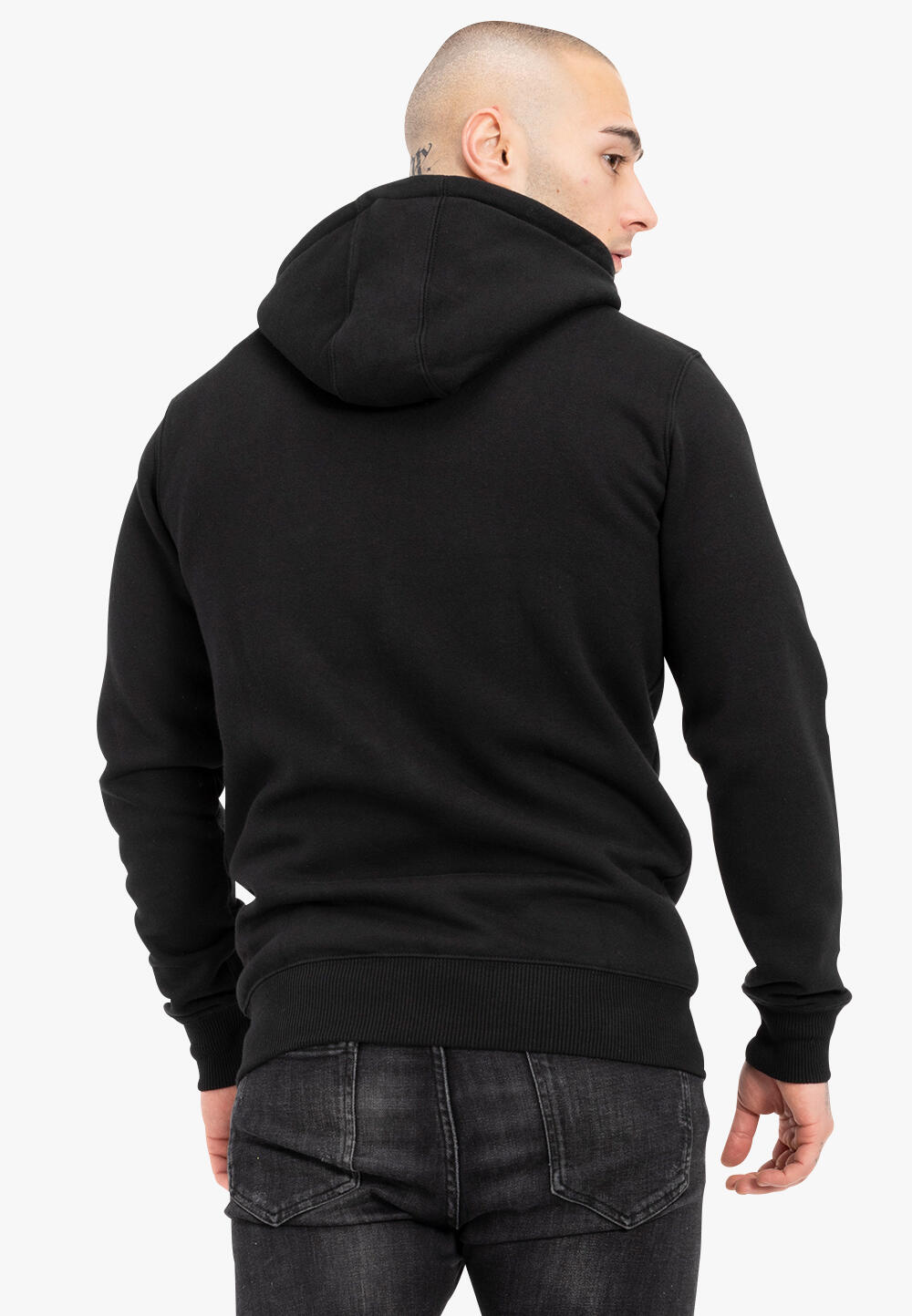 TAPOUT Herren Kapuzenjacke mit Reißverschluss normale Passform 4/5