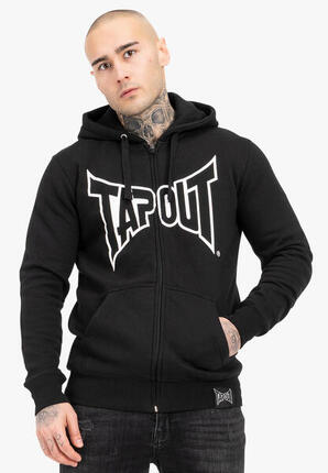 Sweatshirt à capuche zippée coupe régulière Tapout Marfa