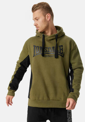 Lonsdale heren sweatshirt met capuchon regular fit balmullo