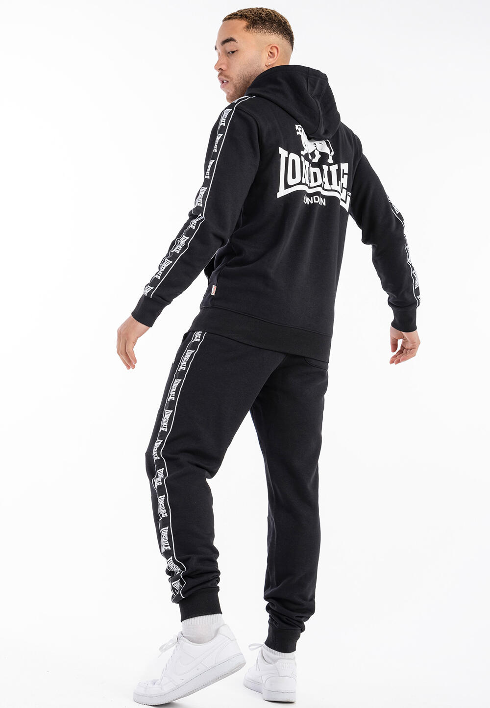 Classic fit zip-up hoodie Lonsdale Bigton 2/4
