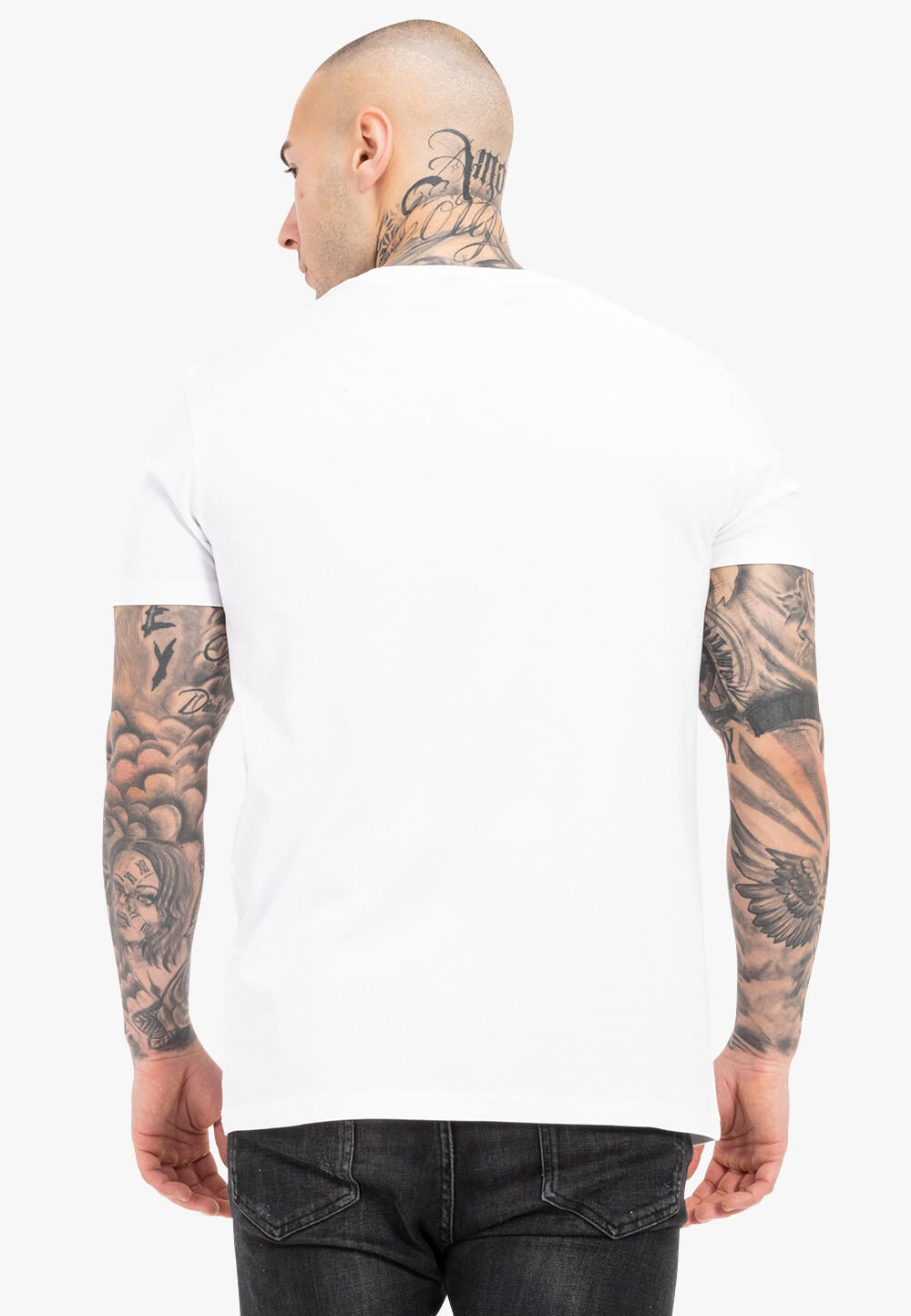 TAPOUT Heren-T-shirt normale pasvorm SPATTEN 4/5