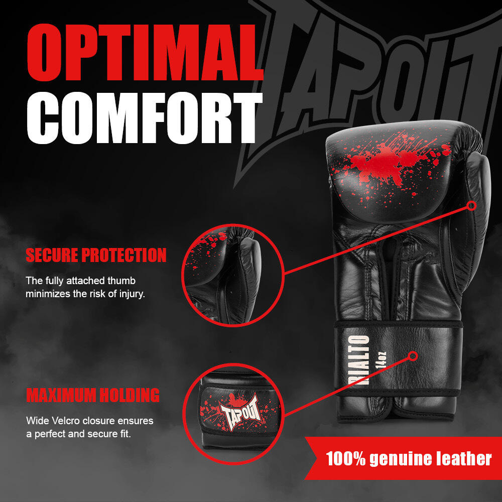 Guanti da boxe in pelle Tapout Rialto (x2) 5/6