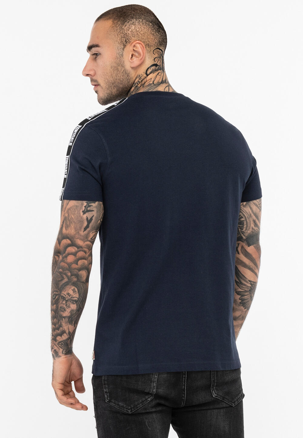 T-shirt pour homme Lonsdale Vementry Marine 2/5