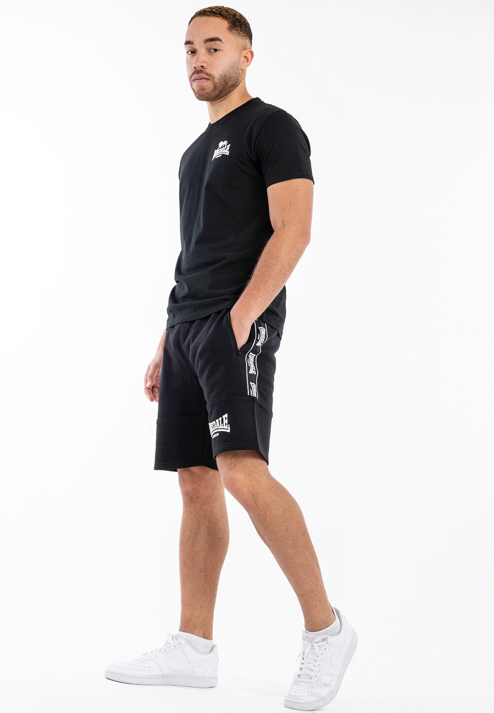 LONSDALE Herren Shorts normale Passform SCARVELL 4/4