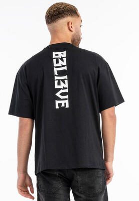 TAPOUT Herren T-Shirt Oversize B3LI3VE TEE
