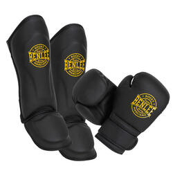 Gants de boxe et protège-tibias enfant Benlee Chakar