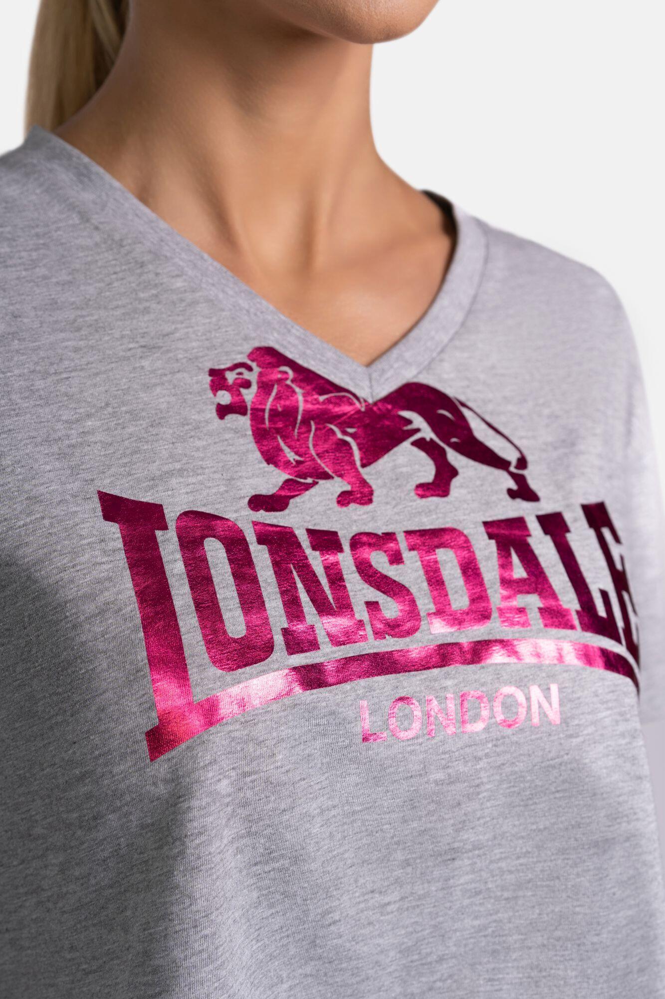 T-shirt corto oversize donna Lonsdale Heddle 4/4