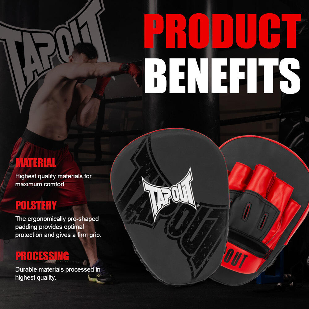 Artificial leather pads and hook Tapout Rashad (x2) 4/6