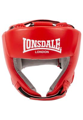 Lonsdale lederen hoofdbescherming bescherm