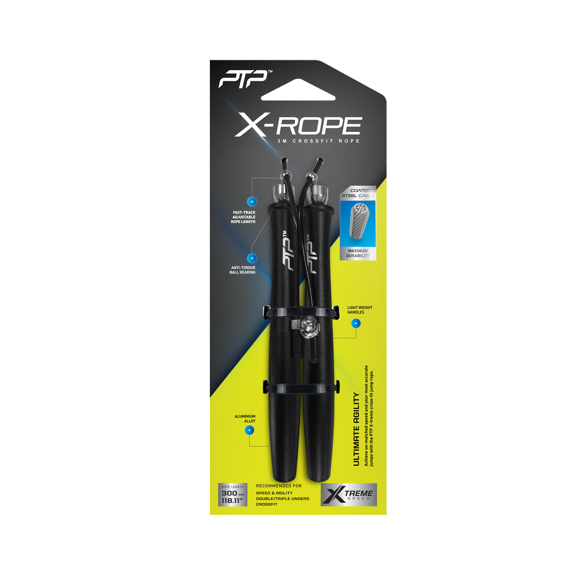 PTP 3m Cross-fit Jump Rope X ROPE 2/2