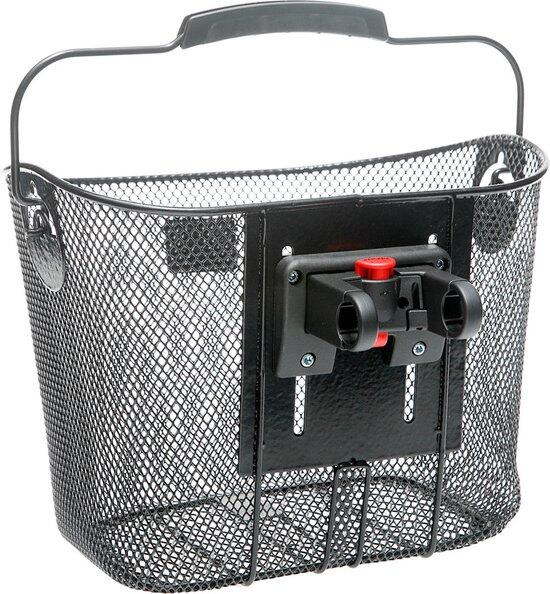 Cesta de bicicleta dianteira com clipes em aço Newlooxs Toscane Klickfix 2/3