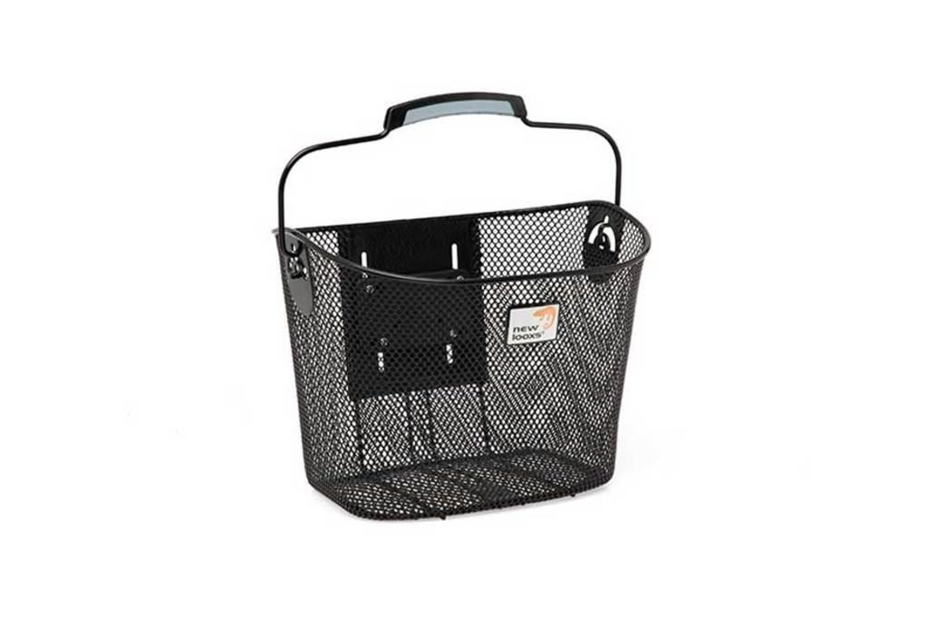 NEW LOOXS Portapacchi anteriore per bici in acciaio con clip Newlooxs Toscane Klickfix