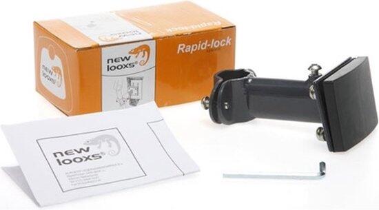 Neuer Looxs Rapidlock Korbhalter für sichere Befestigung 2/3