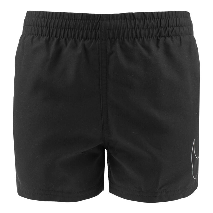 Nike Jongens Zwembroek Split Logo Lap 4" Volley Zwart 2/4