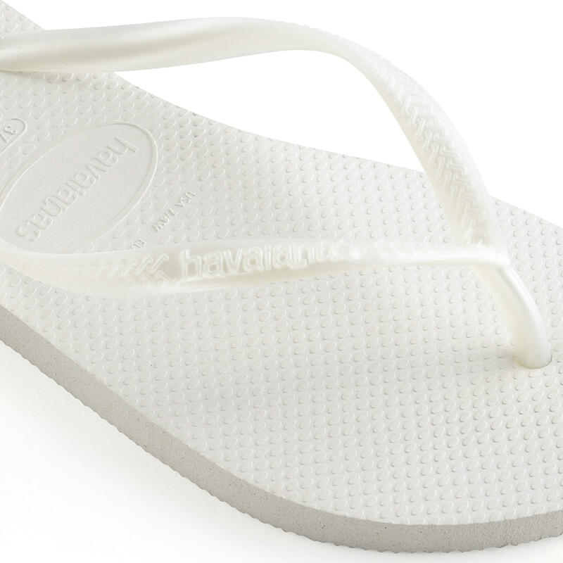 Flip-flops Havaianas Model Slim Culoare Alb