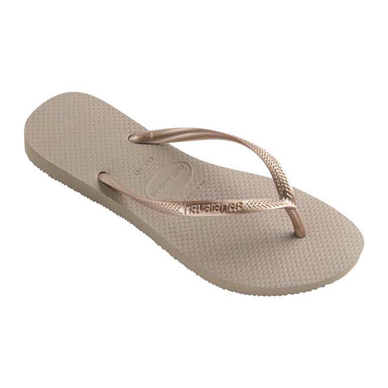 Tongs - Surf - Femme - Havaianas SLIM - Doré 3/5