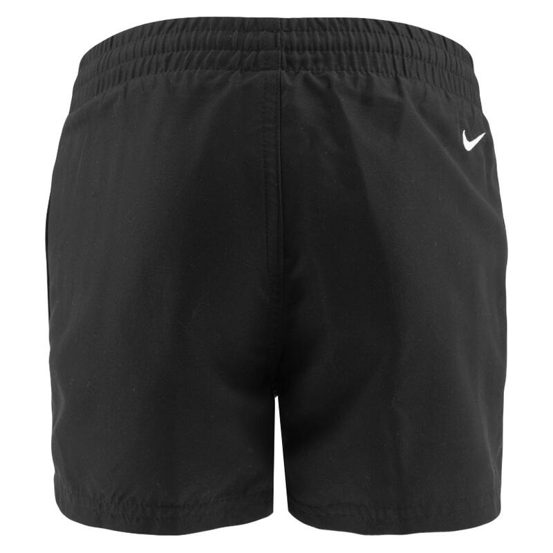 Short de bain garçon Nike Split Logo Lap 4" Volley Noir