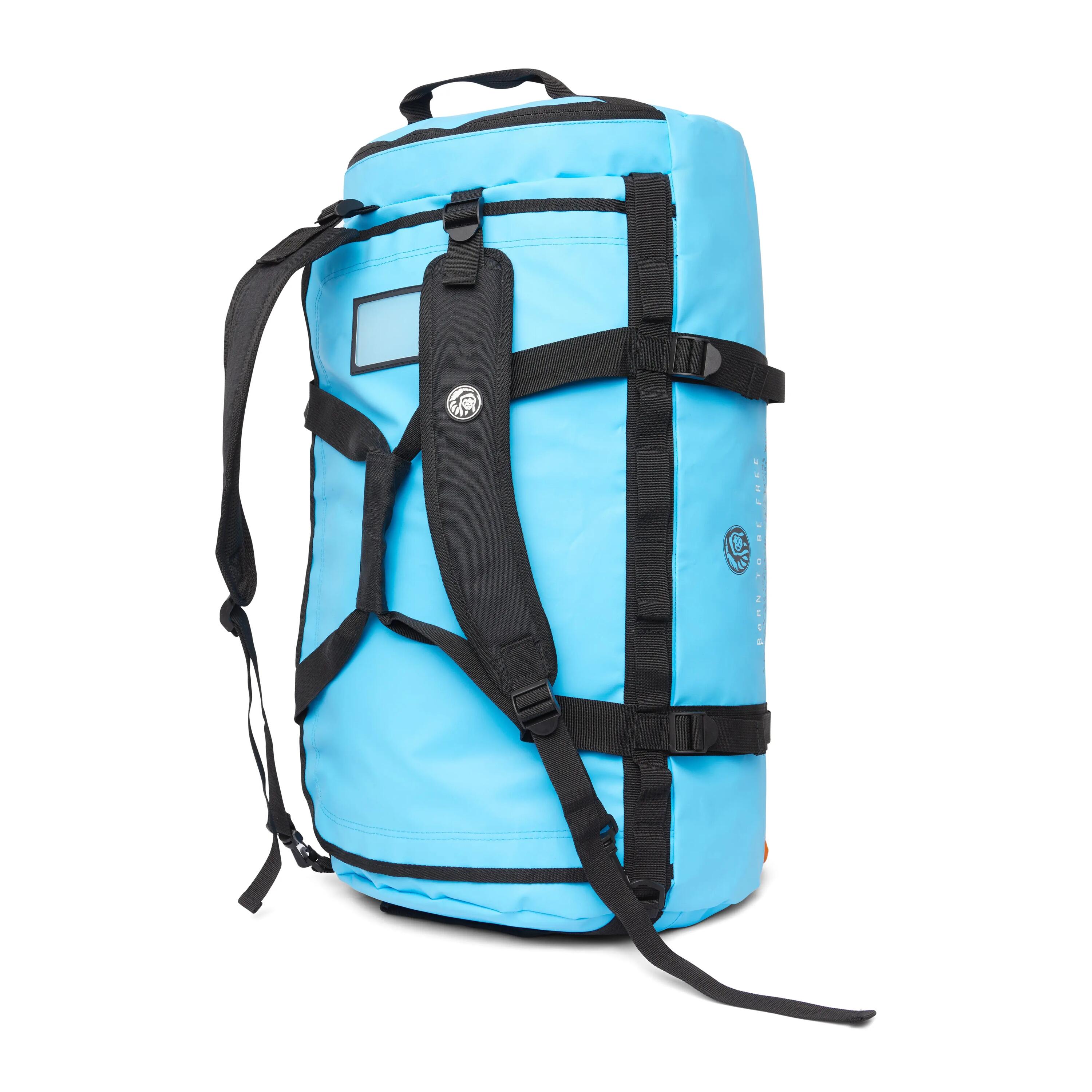 Unisex Mochila 70L Impermeable Viaje Latitud Azul 4/7