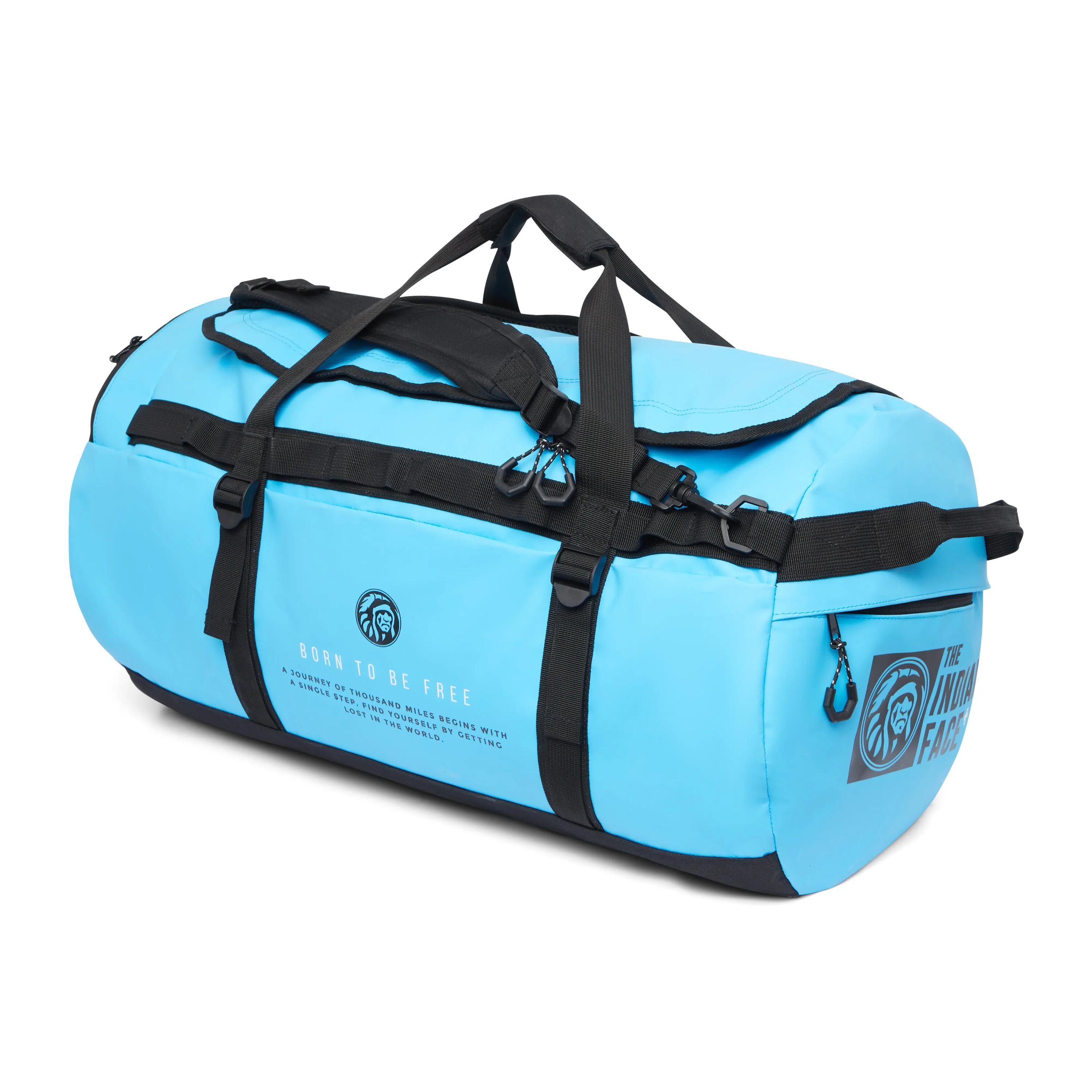 Unisex Mochila 70L Impermeable Viaje Latitud Azul 2/7