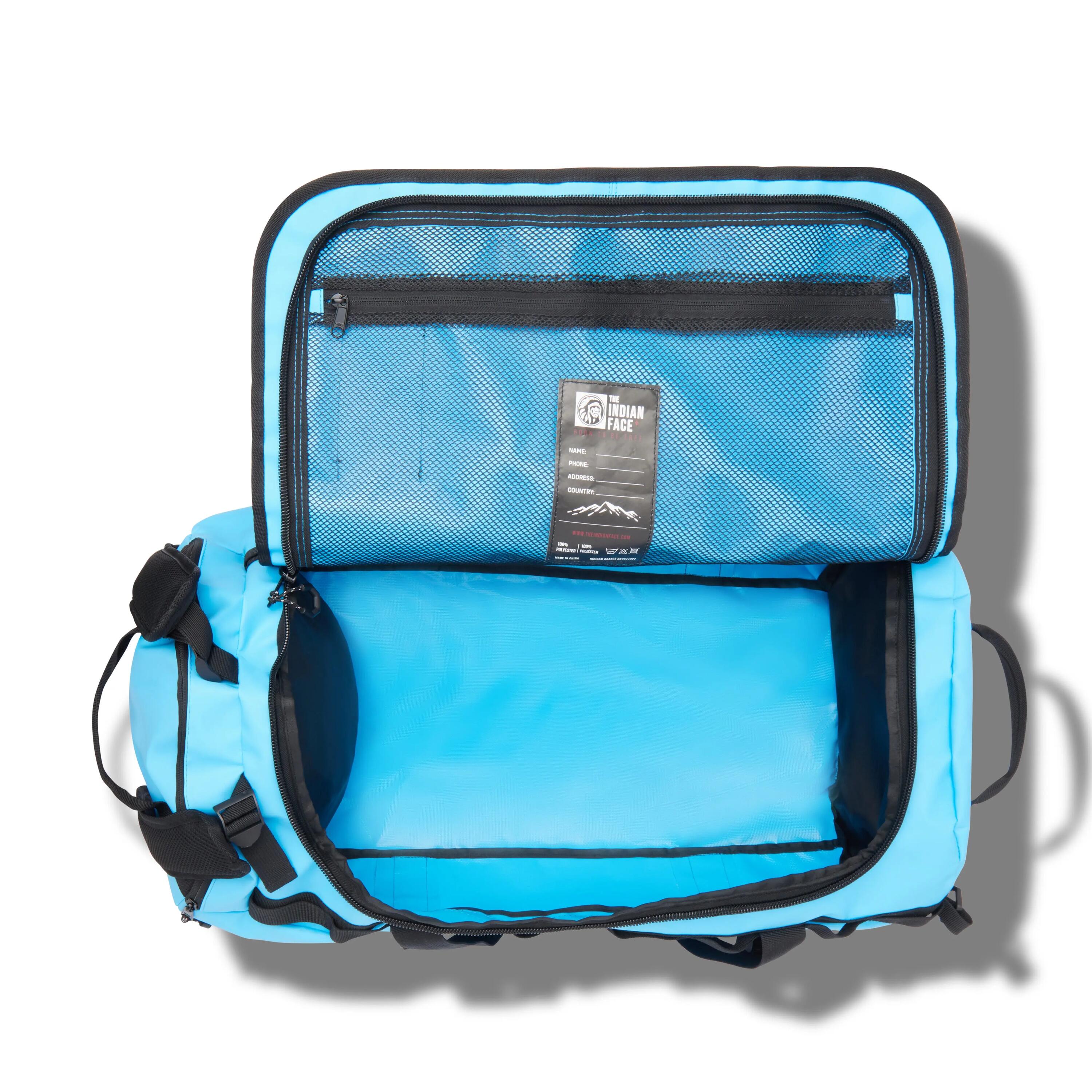 Unisex Mochila 70L Impermeable Viaje Latitud Azul 3/7