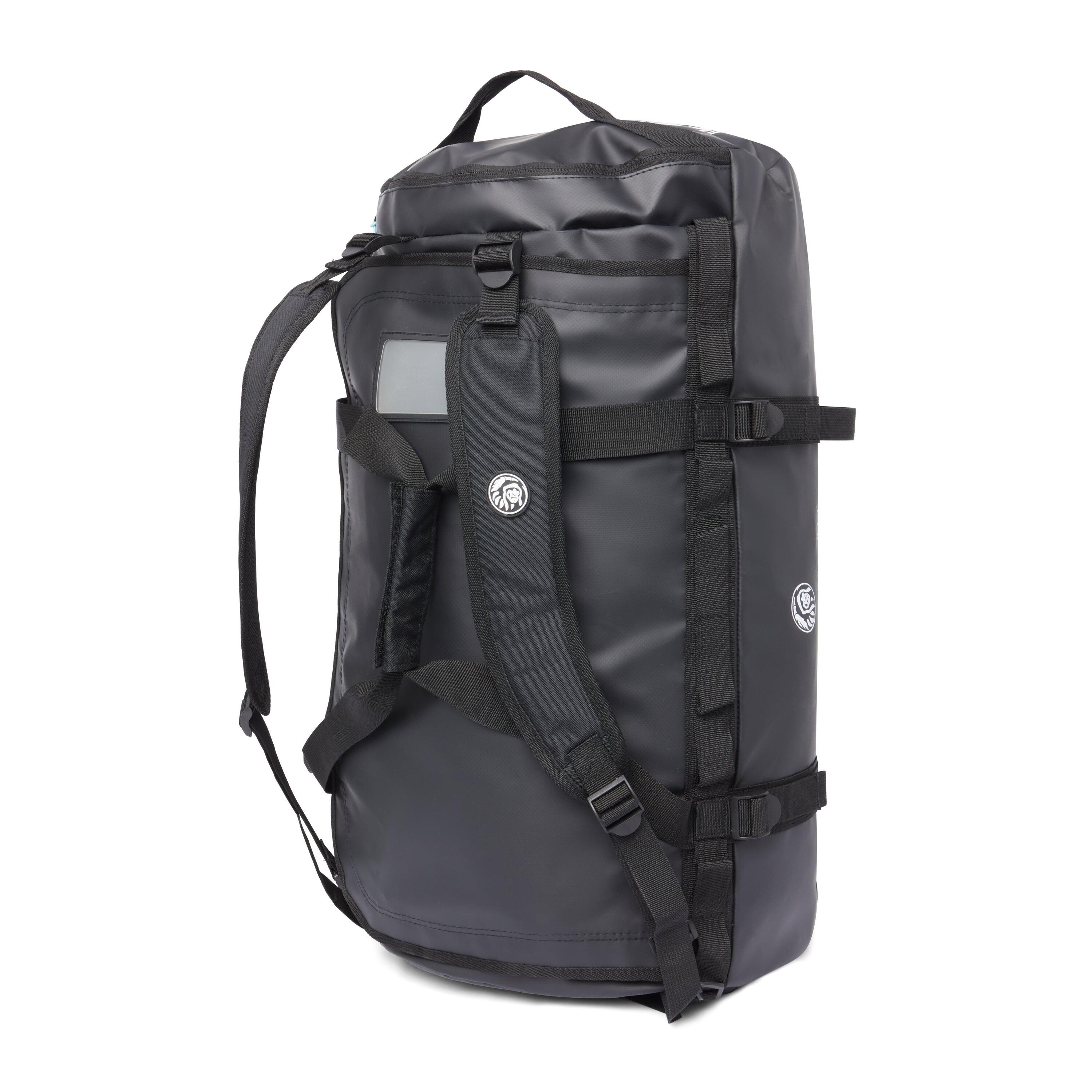Unisex Mochila 70L Impermeable Viaje Latitud Negro 4/7