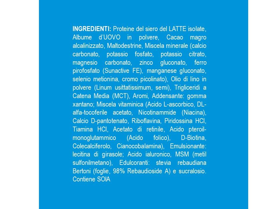 Integratore alimentare - SENIOR PROTEIN CACAO 600g - antiage 5/7