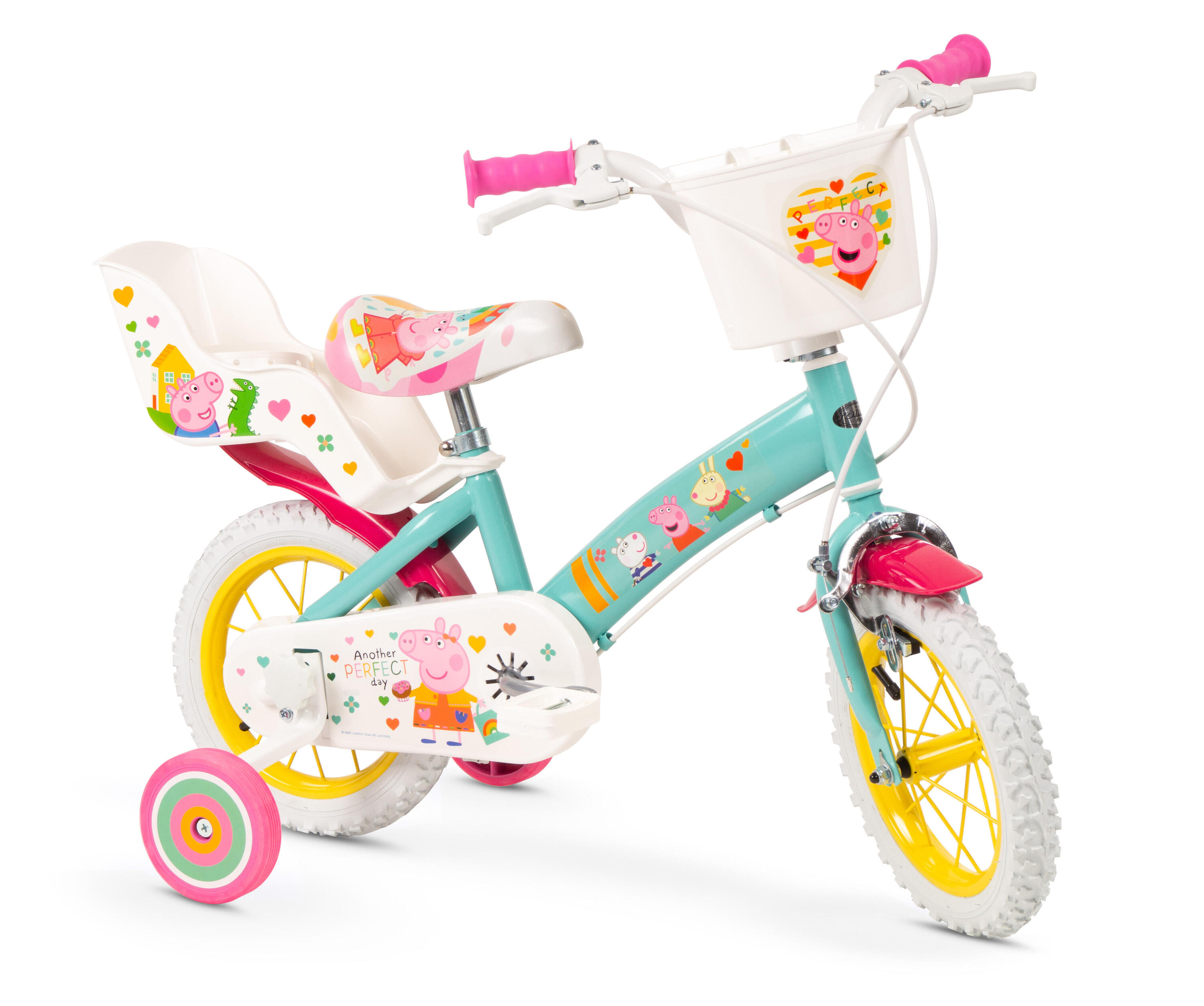 TOIMSA Kinderfahrrad 14" Peppa Pig