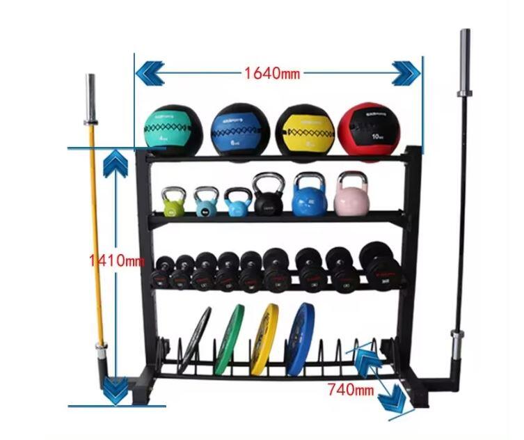 Rack de almacenaje de material 1,64 m Viok Sport 3/4
