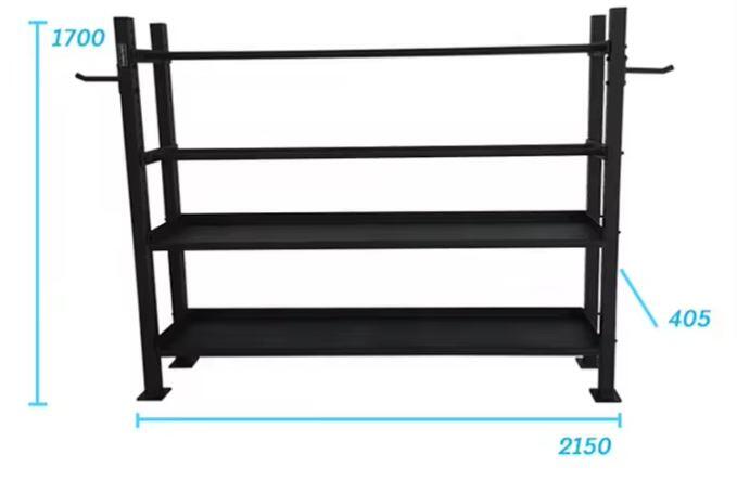 Rack de almacenaje de material 2,15 m Viok Sport 3/5