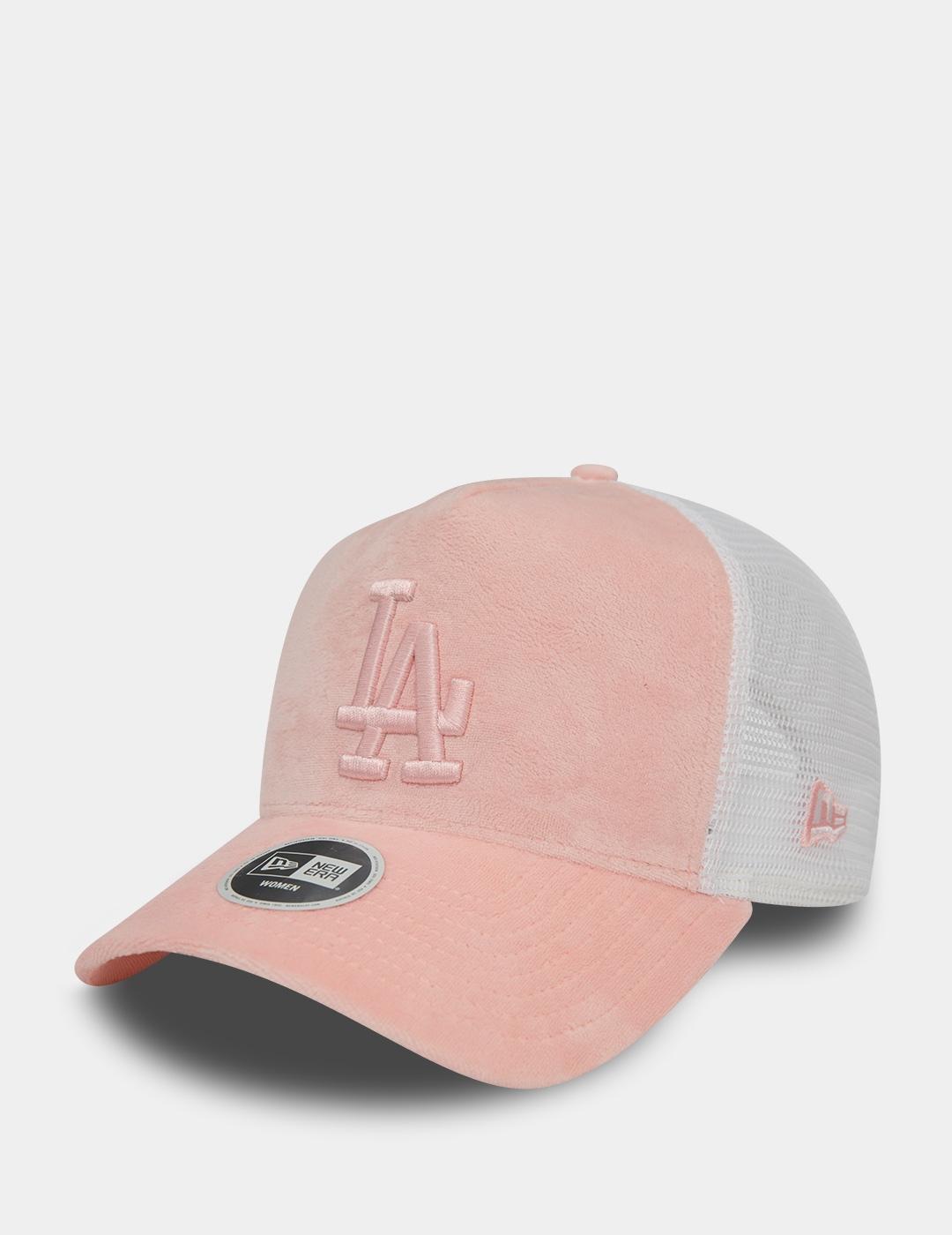 Boné para Mulheres Wmns LA Dodgers Velour Trucker Cap 3/5