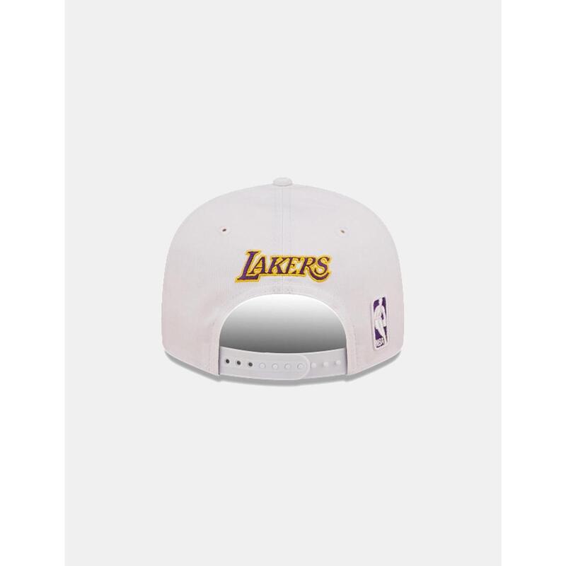 Trucker Cap 9FIFTY NBA Los Angeles Lakers White Crown Unisex Erwachsene NEW ERA