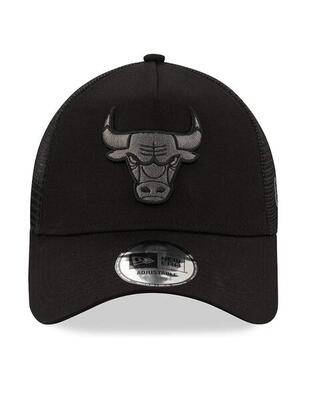 Cappellino New era 940 bob con logo del team Chicago Bulls Nero