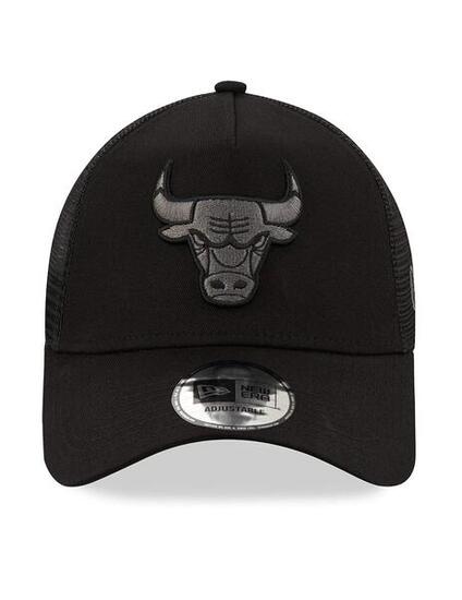 Cappellino New era 940 bob con logo del team Chicago Bulls Nero