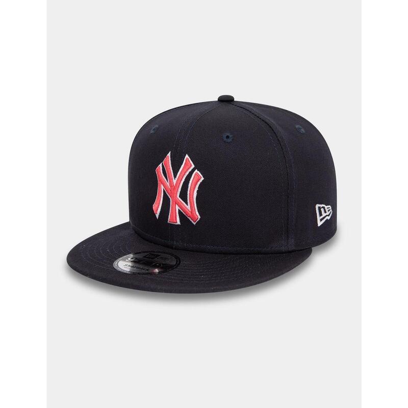 Férfi baseball sapka, New Era Outline 9FIFTY New York Yankees Cap, fekete