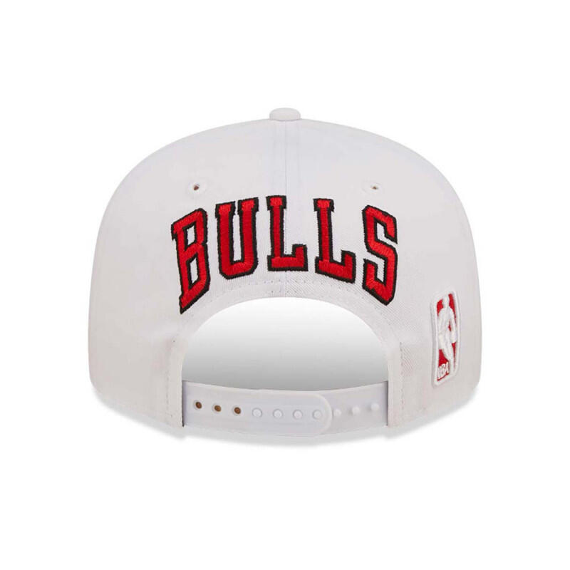 Trucker Cap 9FIFTY NBA Chicago Bulls White Crown Adulte Unisexe NEW ERA 4/5