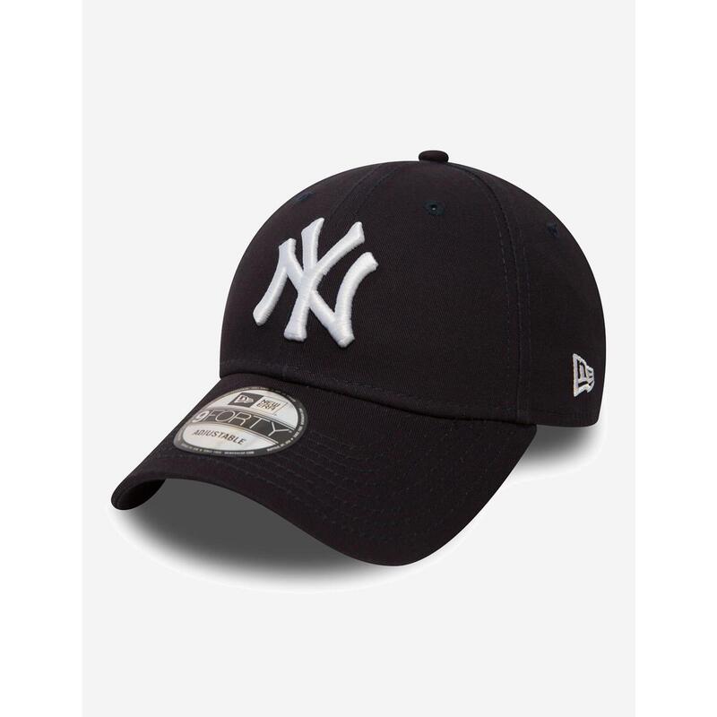 Casquette MLB New York Yankees New Era League Essential 39THIRTY Noir logo blanc