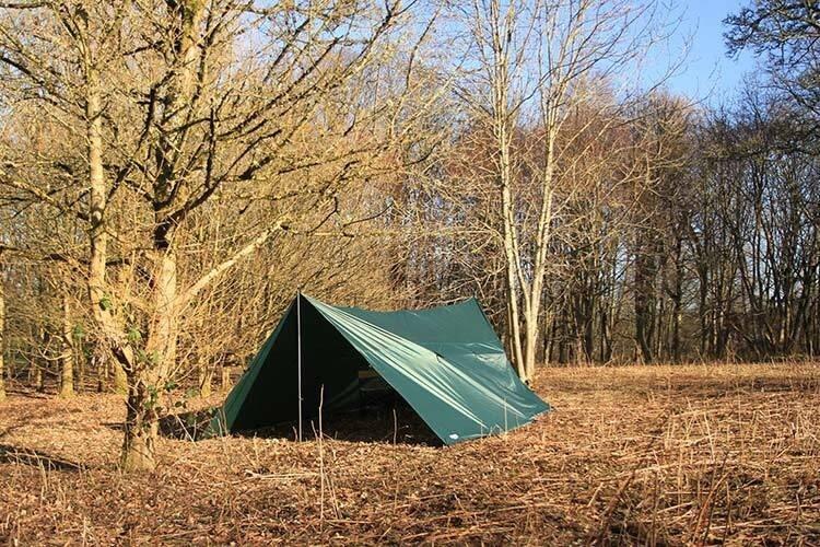 DD Hammocks Tarp 5x5 Olive Green 6/6