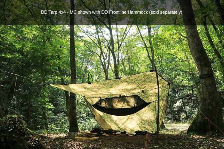 DD Hammocks Tarp/ Abdeckplane 4x4 - Multicam 5/6