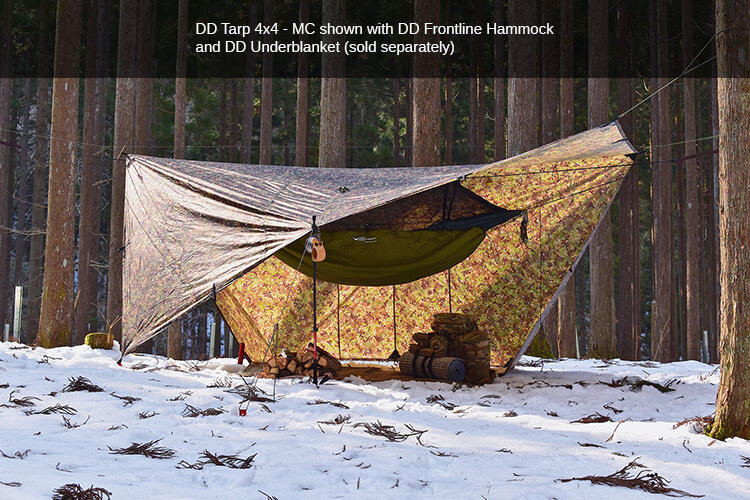 DD Hammocks Tarp/ Abdeckplane 4x4 - Multicam 6/6