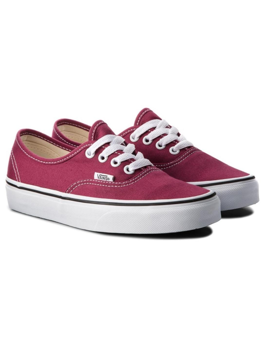 Zapatillas para Mujer Vans  Granate 2/2