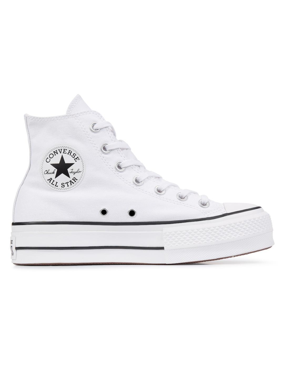 Sneakers pour femme Converse Lift high top Blanc 6/6