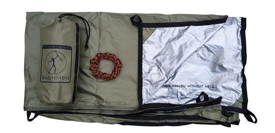Płachta biwakowa Tarp Bushmen Thermo-Tarp 2x3