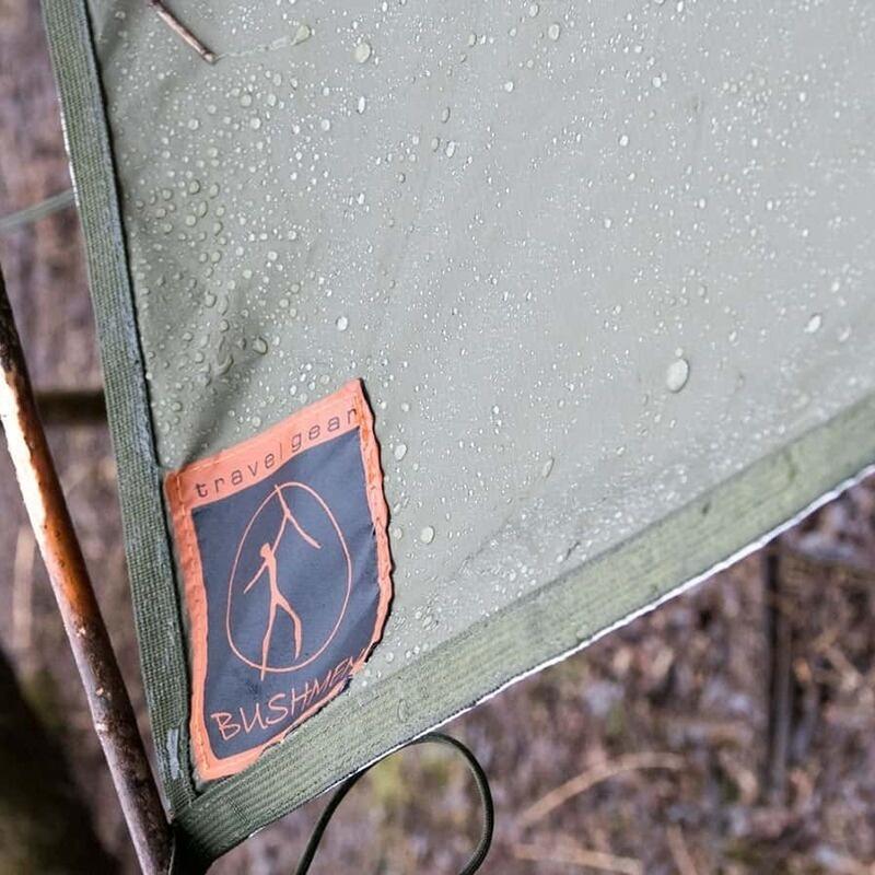 Bushmen Thermo Tarp 4x4 - Olive Green 2/6