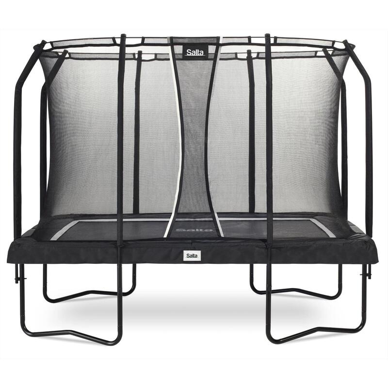 Trampoline - Premium Black Edition - 305 x 214 cm - Rectangulaire Noir