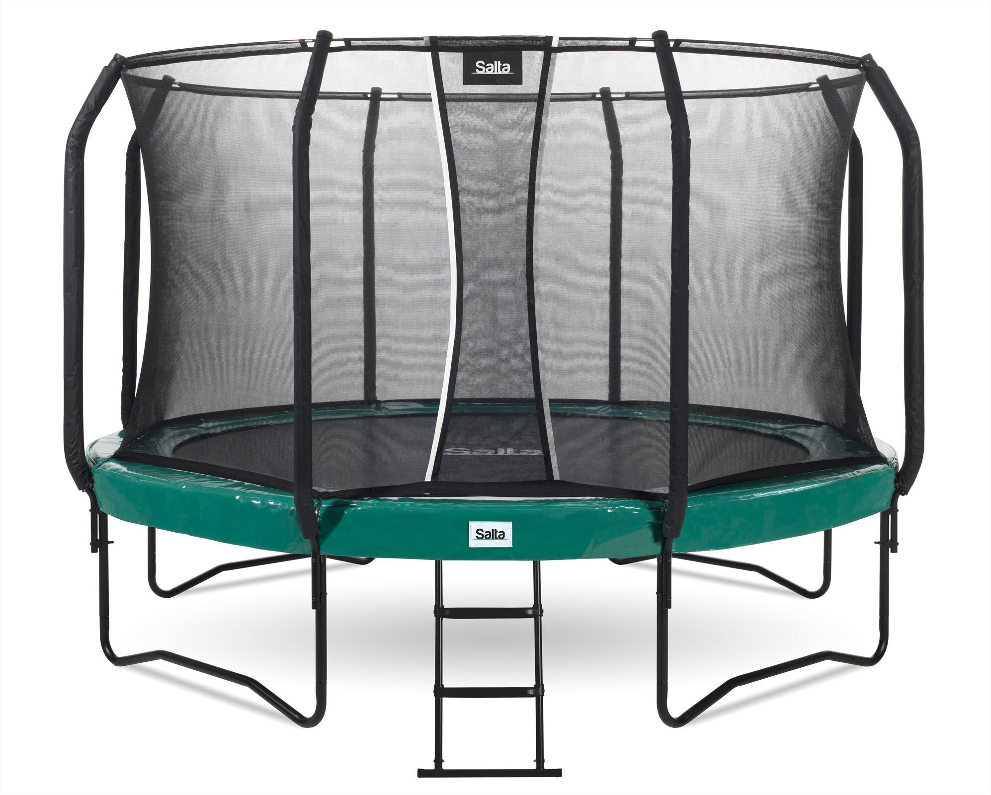 SALTA Trampoline - First Class - 251 cm - Rond Groen