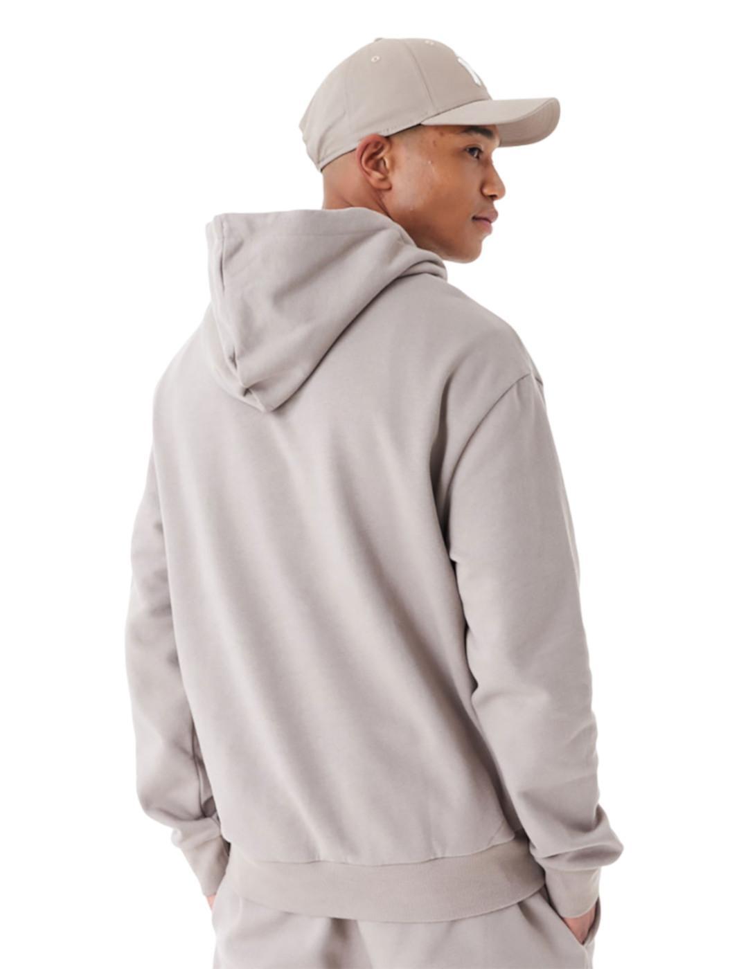 Sweatshirts en polaire pour homme New era League essentials Beige 2/5