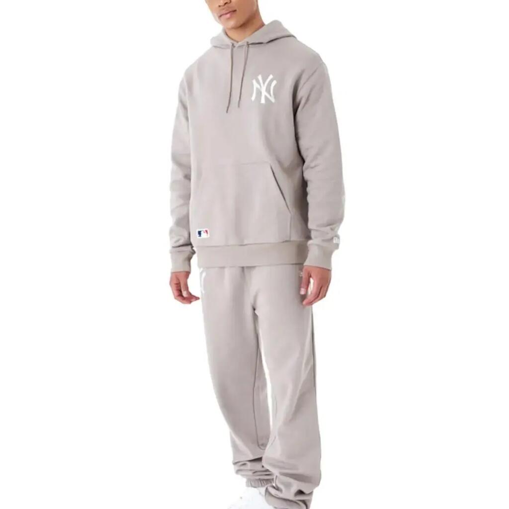Sweatshirts en polaire pour homme New era League essentials Beige