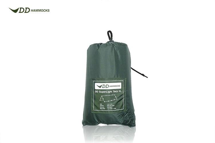 DD Hammocks Superlight Tarp XL - Olive Green 3/6