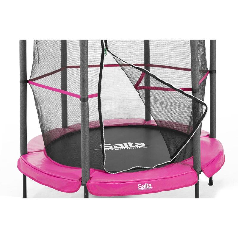 Trampoline Junior - 140 cm - Rond Rose